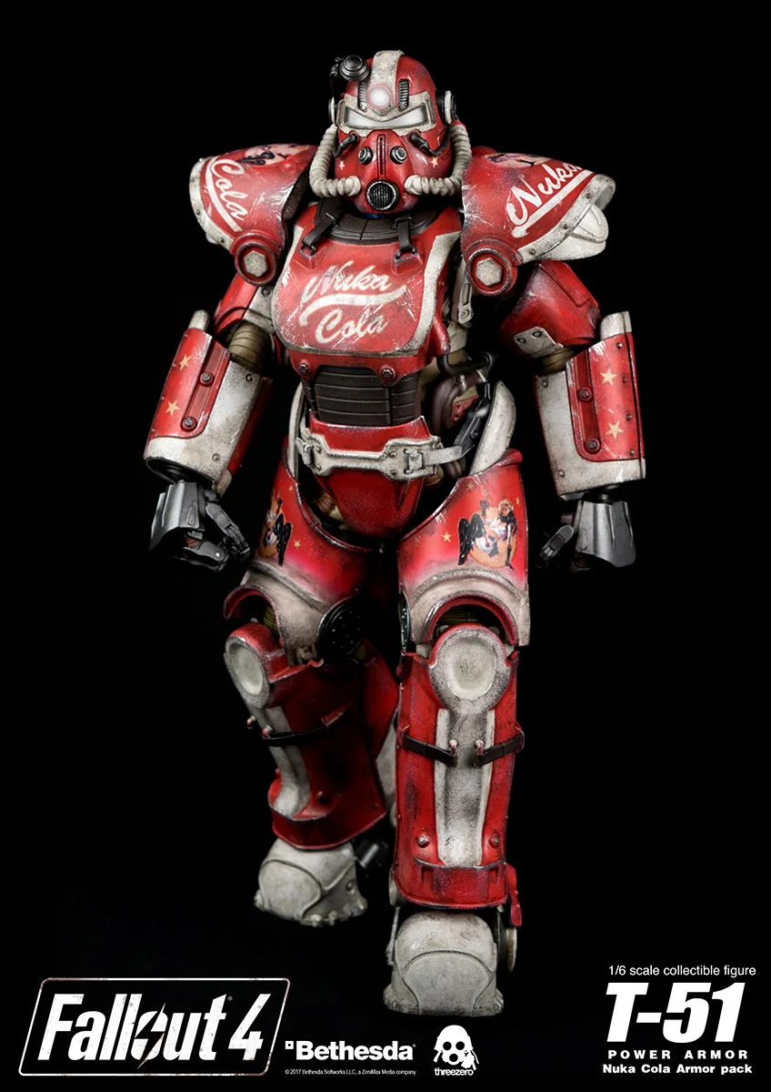 FALLOUT 4: T-51 POWER ARMOR - NUKA COLA ARMOR PACK